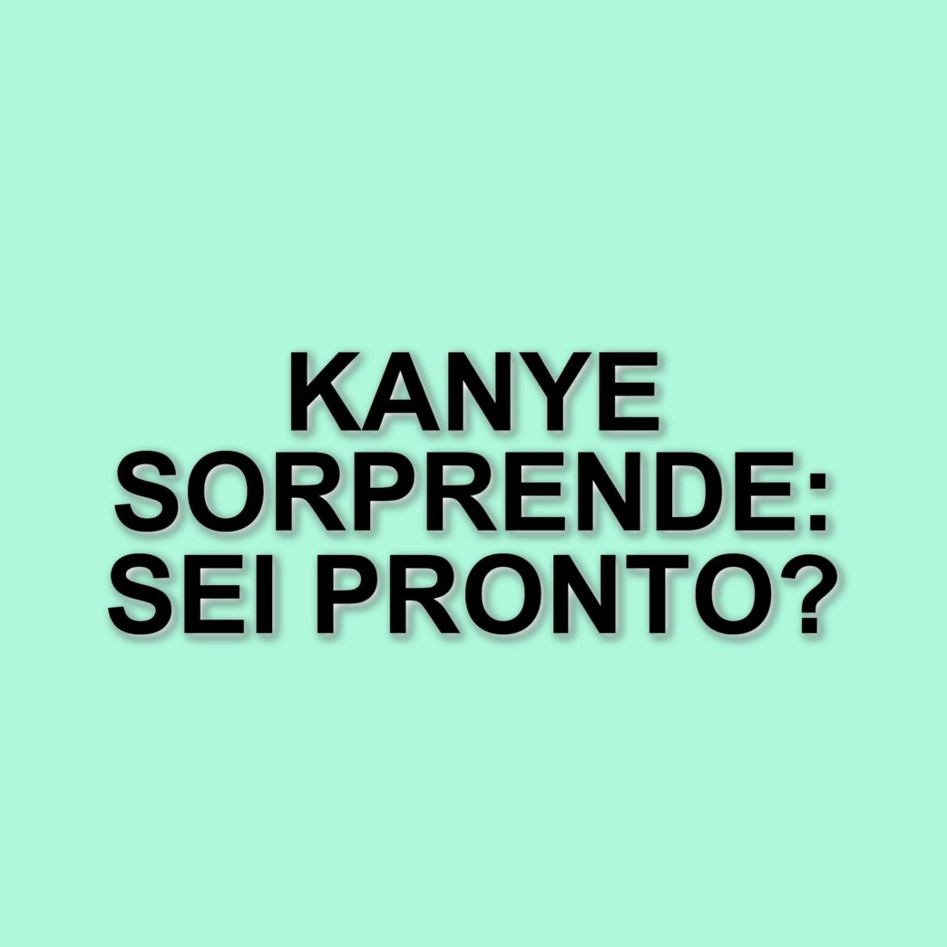 Kanye West sorprende con il nuovo album "Bully": un'uscita non convenzionale e controversa