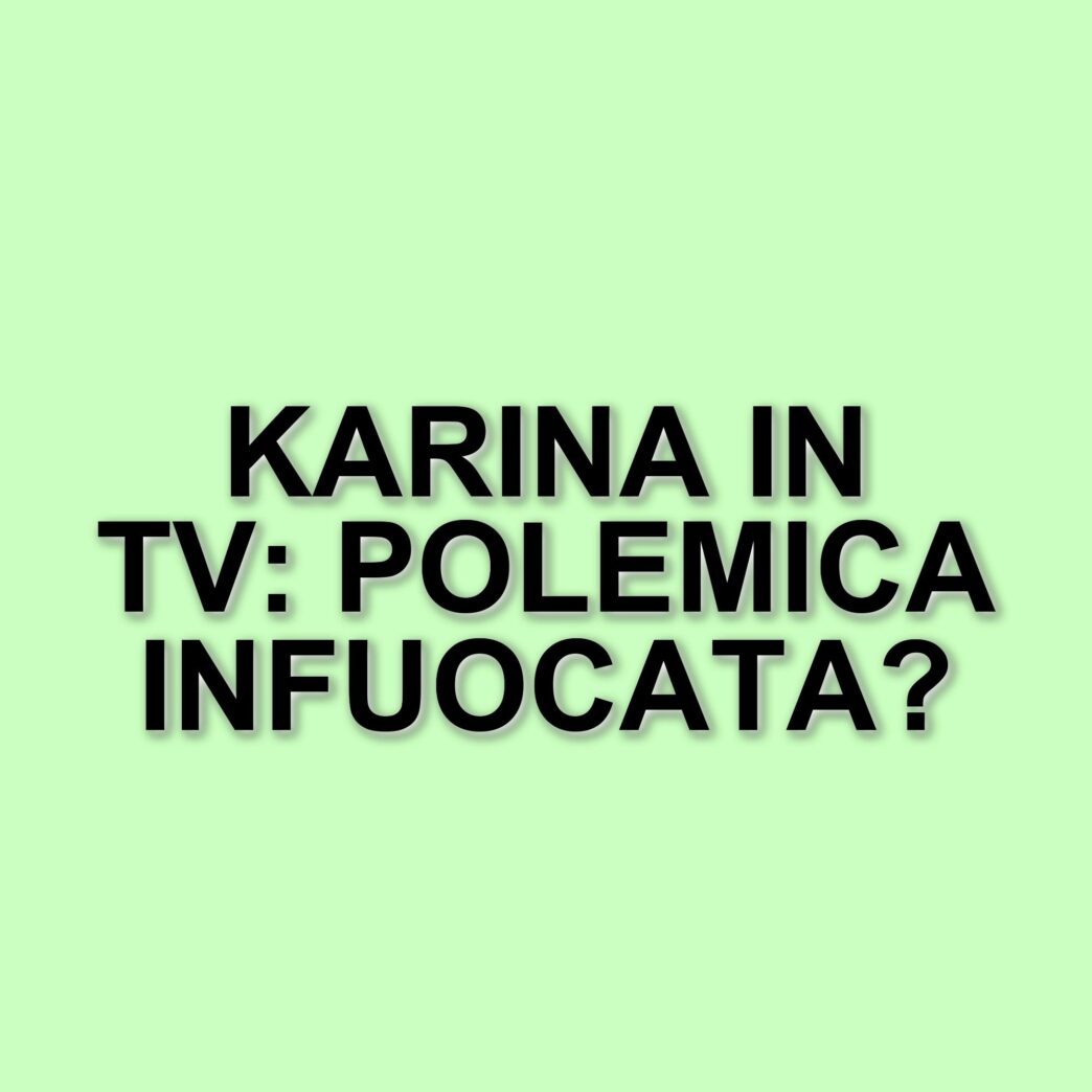 Karina Cascella torna in tv e scatena una polemica accesa a Pomeriggio 5