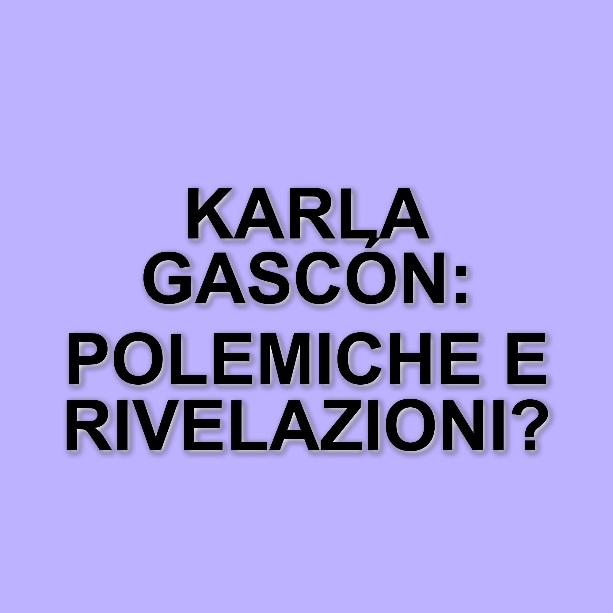 Karla Sofía Gascón affronta le polemiche sui tweet razzisti durante la presentazione del suo memoir