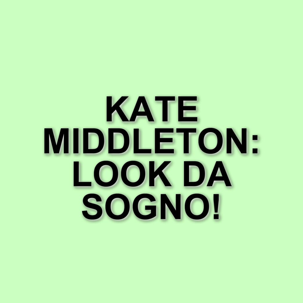 Kate Middleton celebra il giorno di San Patrizio con un look iconico e tradizionale