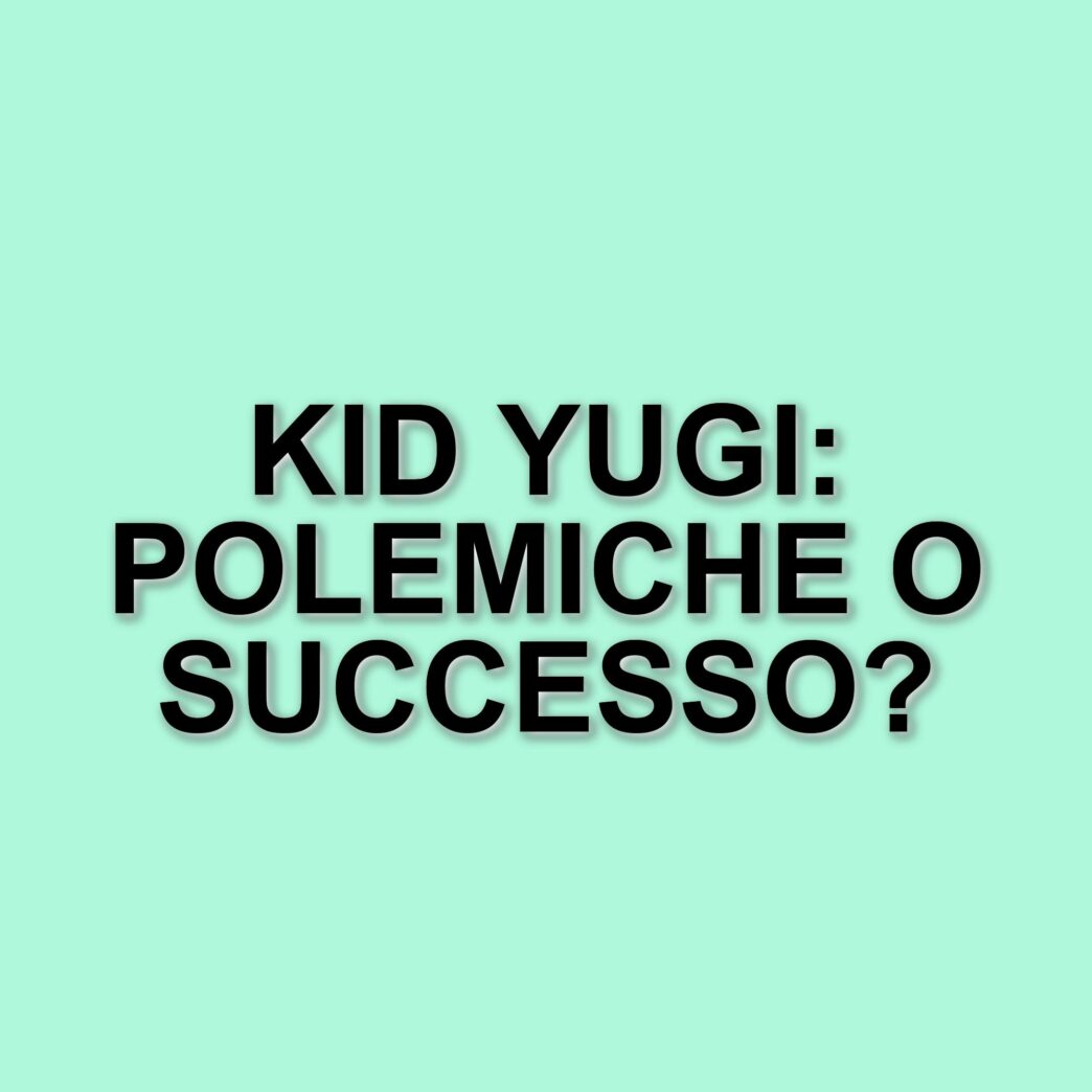 Kid Yugi: il giovane rapper che sta rivoluzionando il panorama musicale italiano