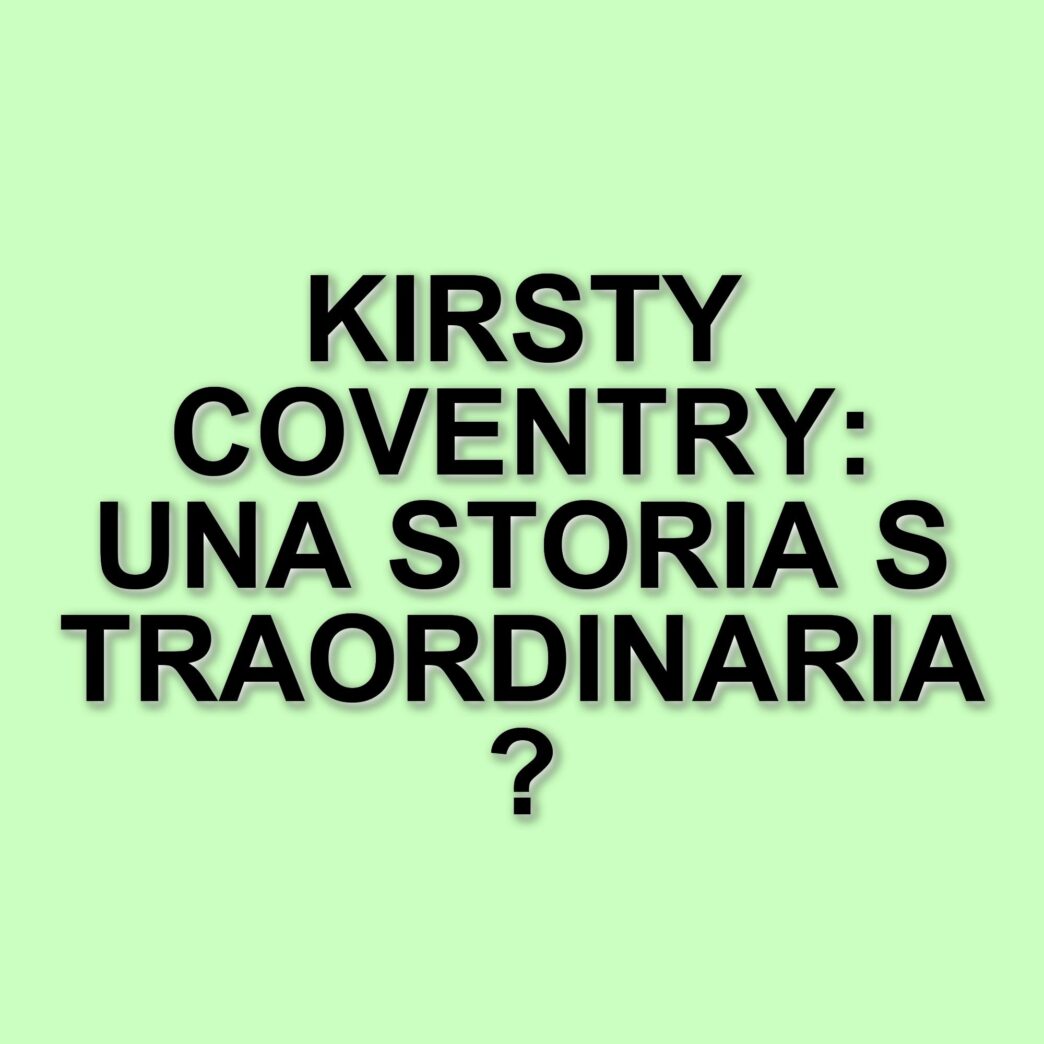 Kirsty Conventry eletta prima presidente donna del Comitato Olimpico Internazionale