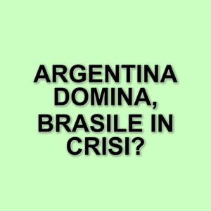 Argentina e Brasile: la storica sfida delle qualificazioni al Mondiale 2026 si conclude 4-1
