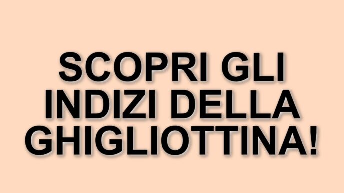 L'Eredità: La puntata del 17 marzo e gli indizi della Ghigliottina