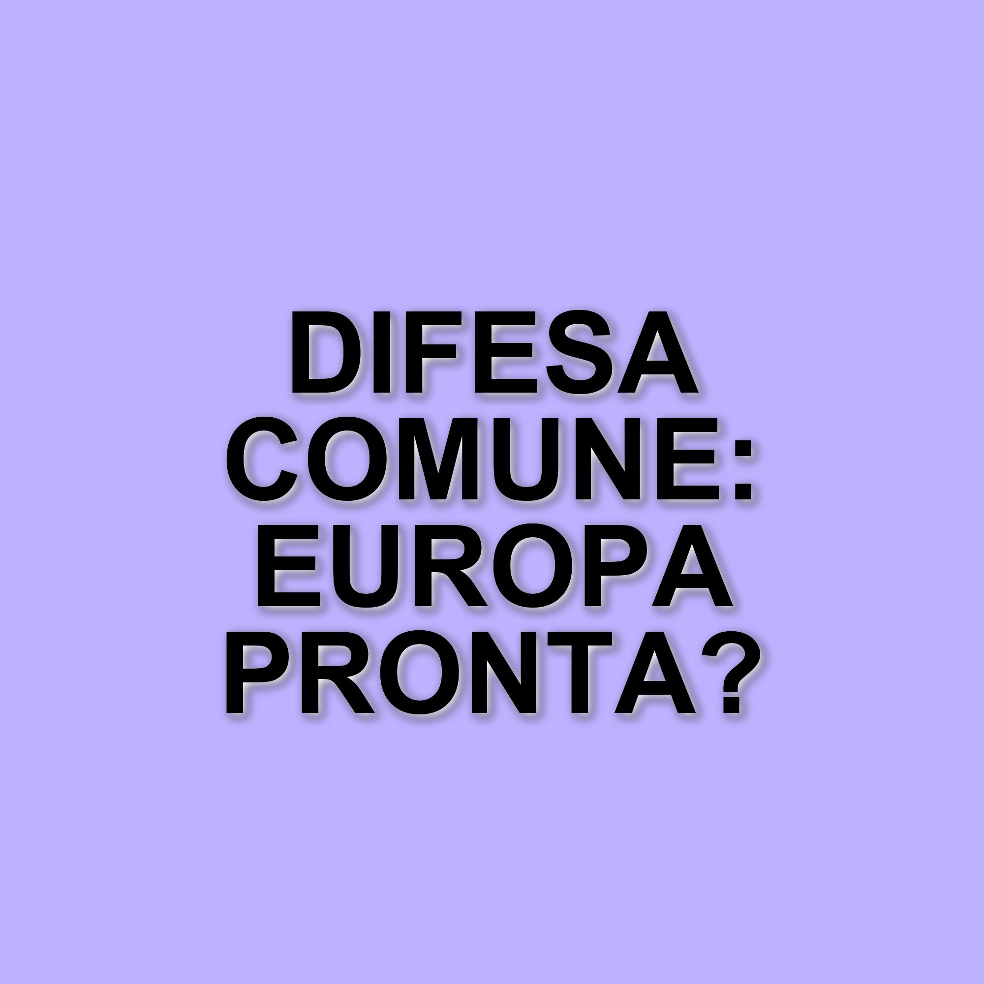 L'Europa di fronte alla necessità di una difesa comune: l'appello di Prodi e le sfide attuali