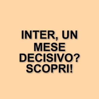 L'inter si prepara a un mese cruciale: otto partite in 24 giorni tra campionato e coppe