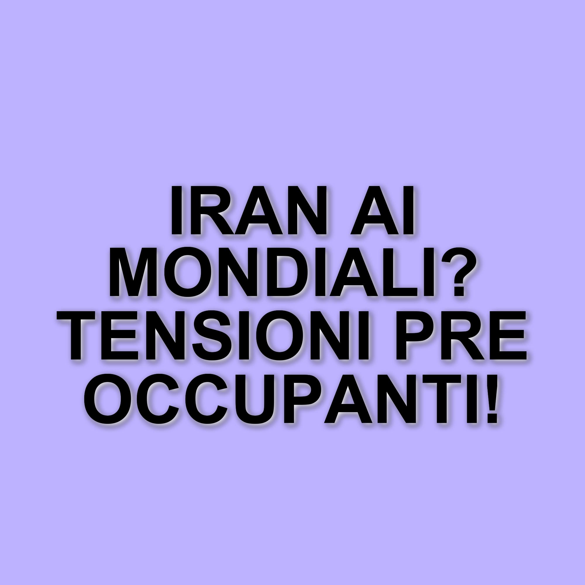 L'iran si qualifica per i mondiali di calcio 2026, ma rischia l'esclusione per motivi politici