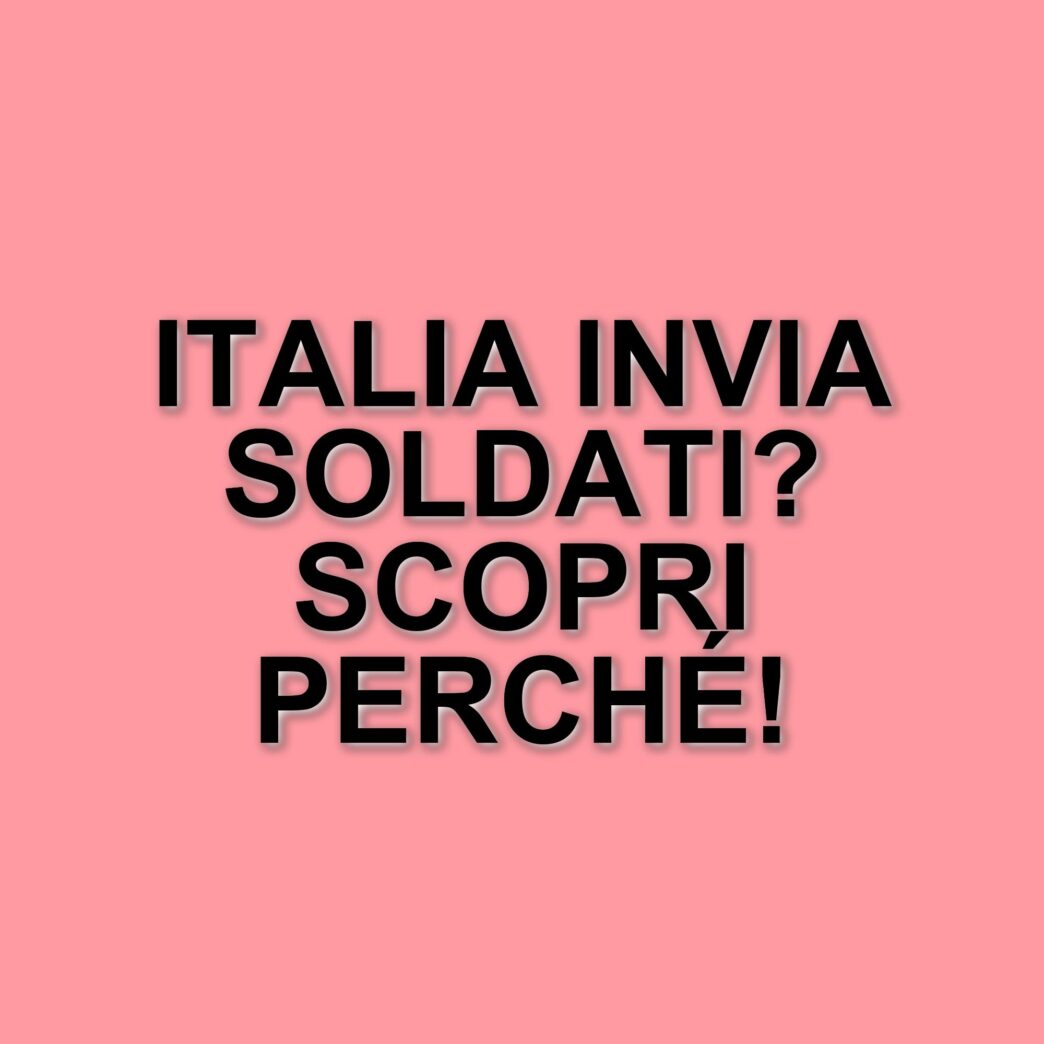 L'Italia e l'ipotesi di invio di soldati in Ucraina: le condizioni del governo Meloni