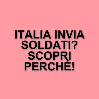 L'Italia e l'ipotesi di invio di soldati in Ucraina: le condizioni del governo Meloni