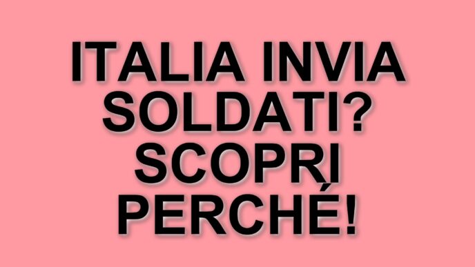 L'Italia e l'ipotesi di invio di soldati in Ucraina: le condizioni del governo Meloni