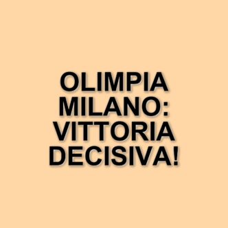 L'olimpa milano conquista la quarta vittoria consecutiva battendo trento: i risultati della giornata