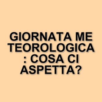 Giornata Meteorologica Mondiale 2025: Eventi A Messina Per Sensibilizzare Sui Cambiamenti Climatici