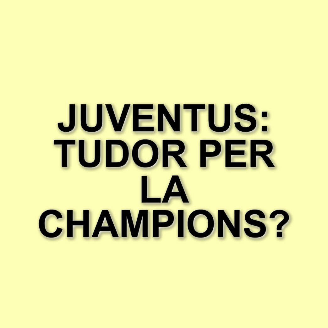 La Juventus cambia allenatore: Igor Tudor subentra a Thiago Motta per rilanciare la squadra