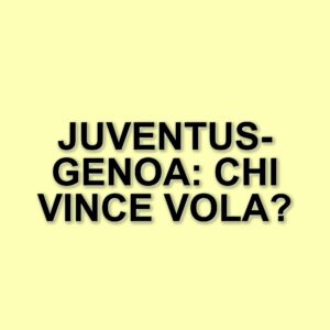 La Juventus si prepara a sfidare il Genoa: Tudor punta sul suo modulo preferito