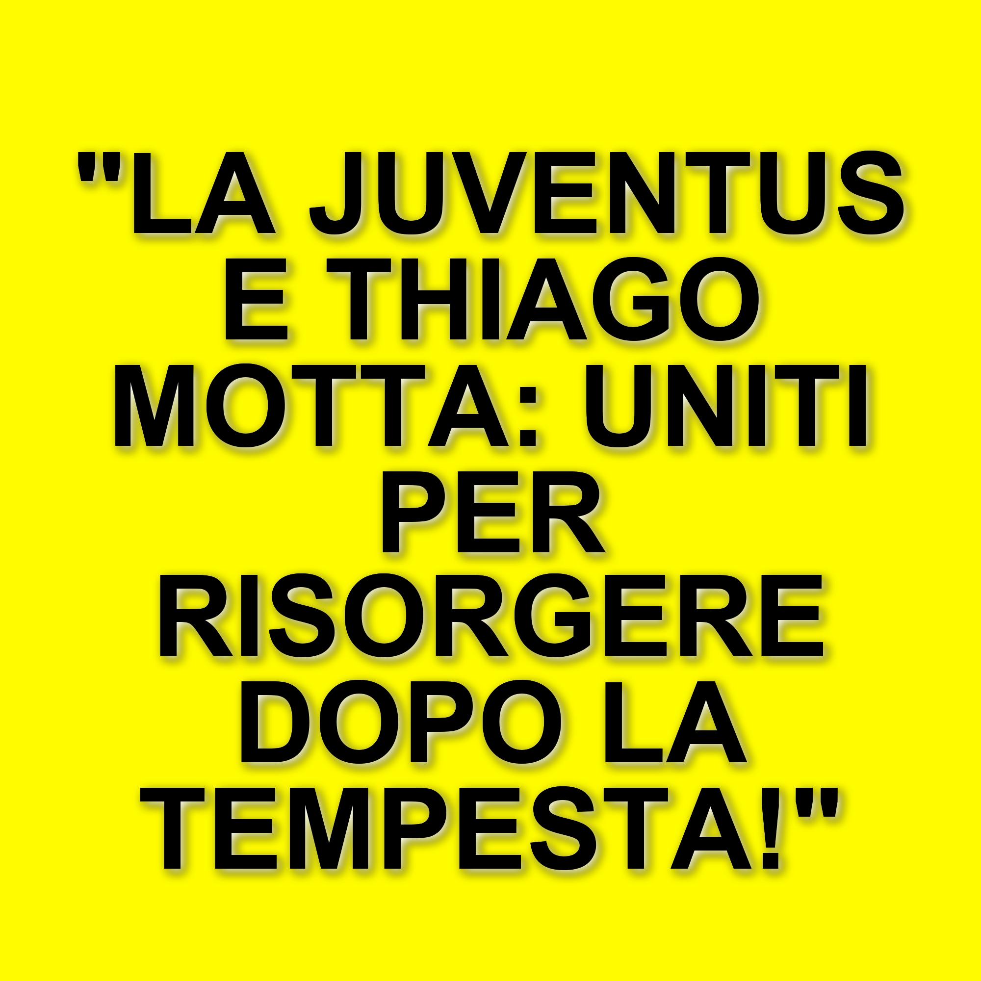 La Juventus conferma Thiago Motta dopo la sconfitta a Firenze: "Usciremo insieme da questo momento difficile"