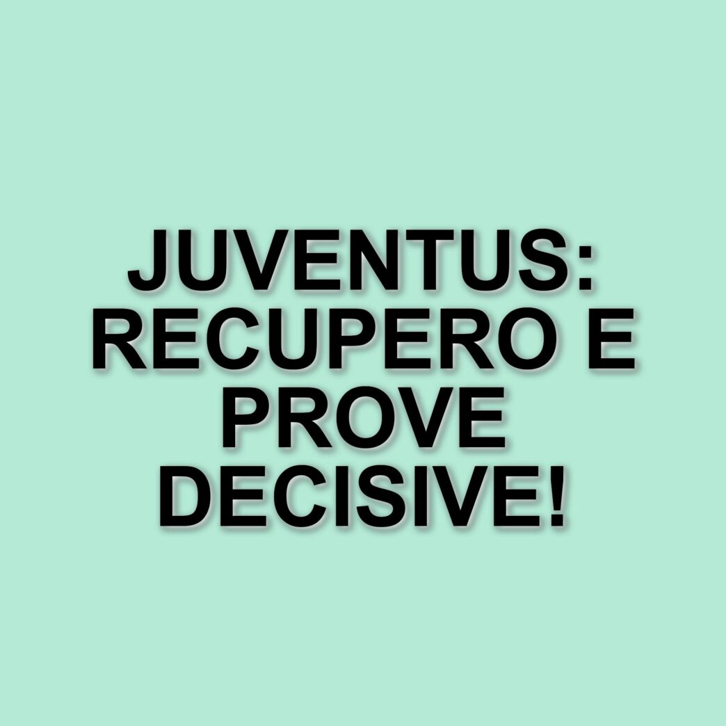 La Juventus continua il recupero: allenamento a parte per l'esterno e prove tattiche in vista della prossima sfida