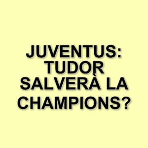 La Juventus in cerca di riscatto: il confronto tra Allegri e Motta