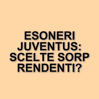 La Juventus e gli esoneri in corsa: un'analisi storica delle scelte tecniche