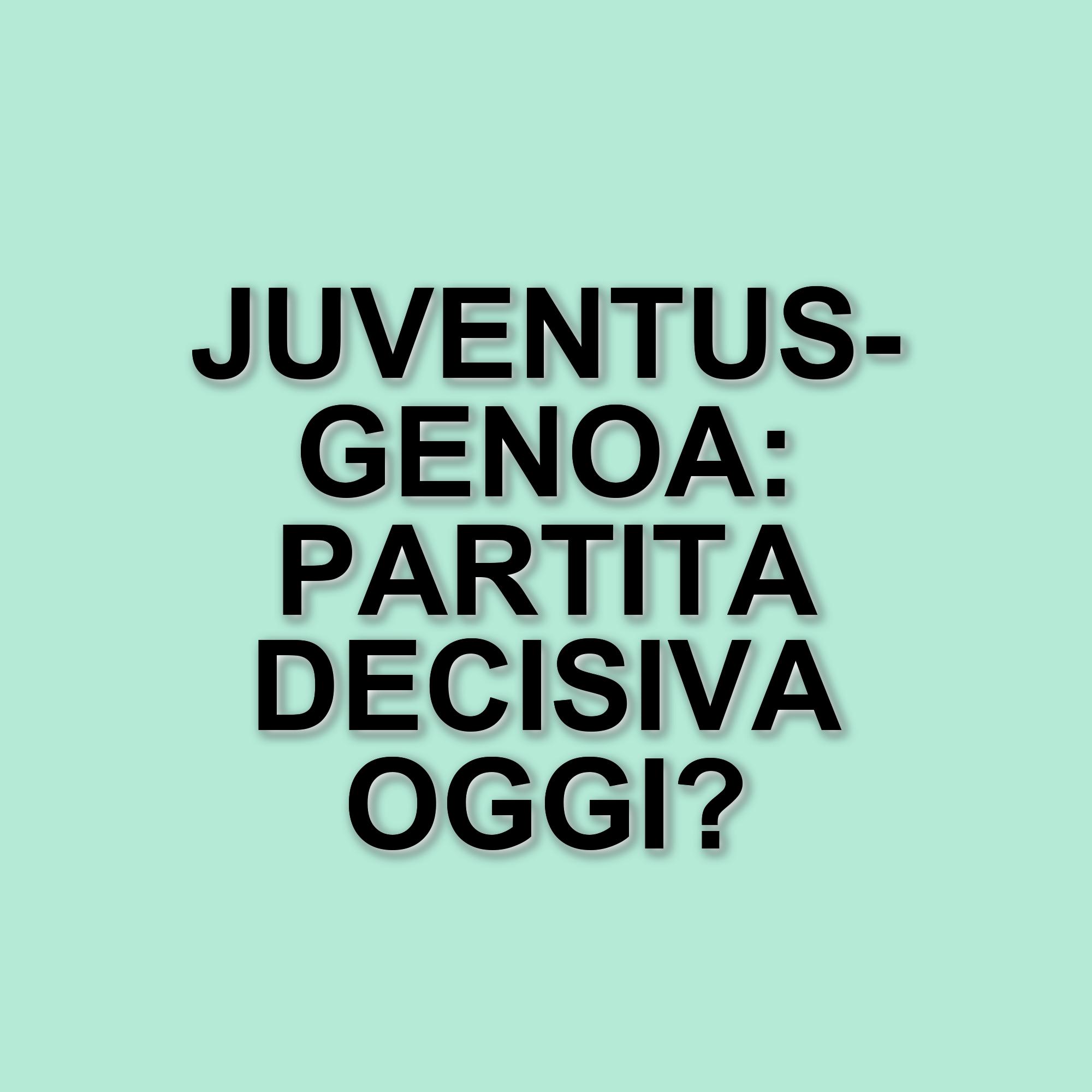 La Juventus riparte con Tudor: sfida al Genoa per il quarto posto e la Champions