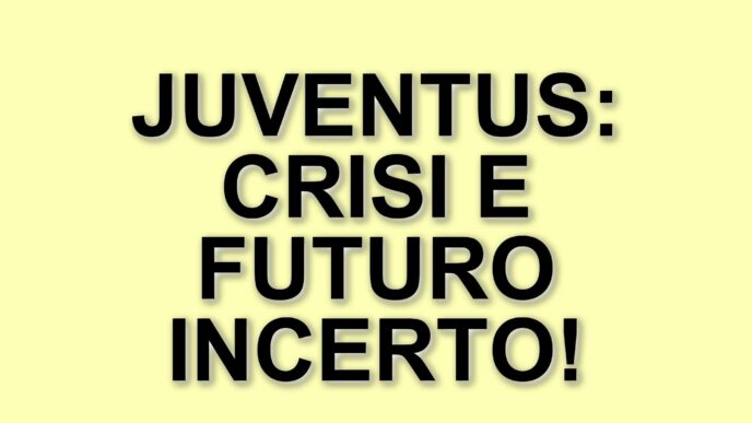 La Juventus in crisi: sconfitta a Firenze e interrogativi sul futuro