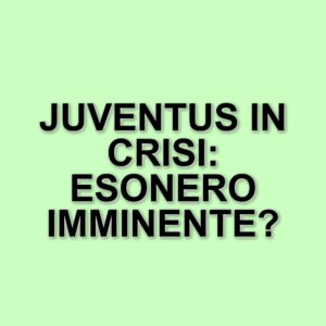 La Juventus e il difficile rapporto con Thiago Motta: un'analisi della situazione attuale