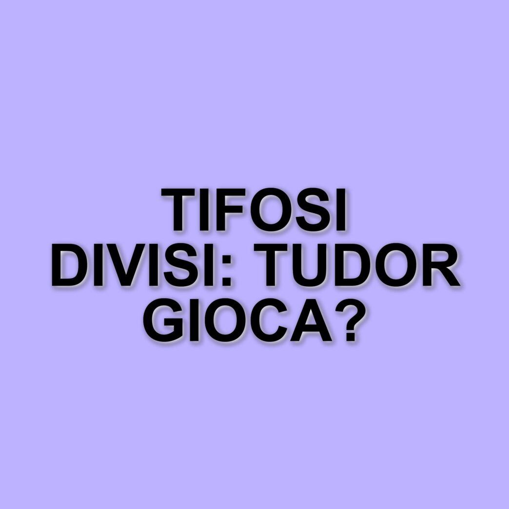 La Juventus e la scelta di Igor Tudor: il parere dei tifosi in un sondaggio