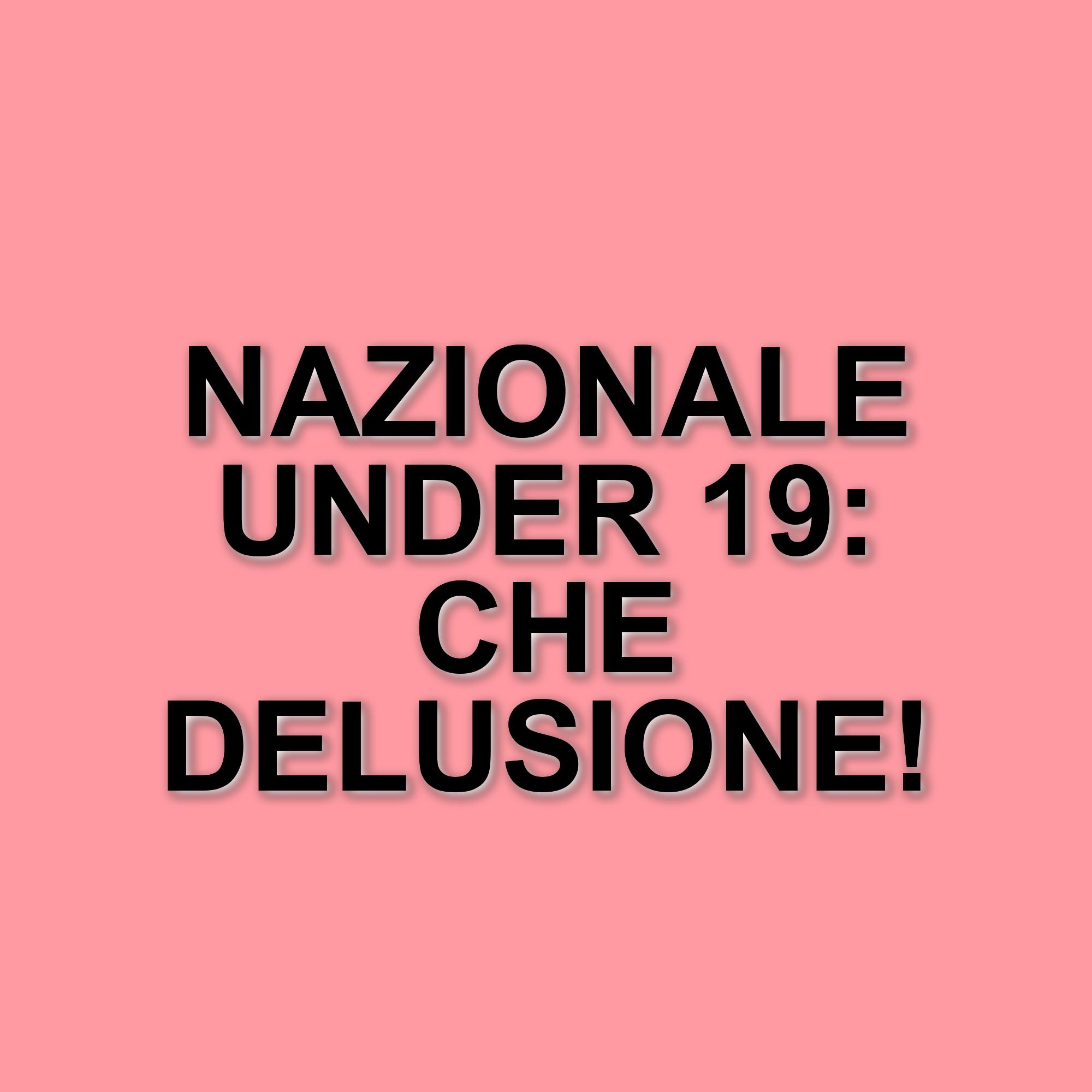 Italia U19: Sospensione del Match a Catanzaro e Riflessioni sull'Eliminazione dall'Europeo
