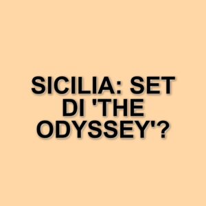 Hollywood in Sicilia: Matt Damon, Tom Holland e Zendaya tra i fan per 'The Odyssey'