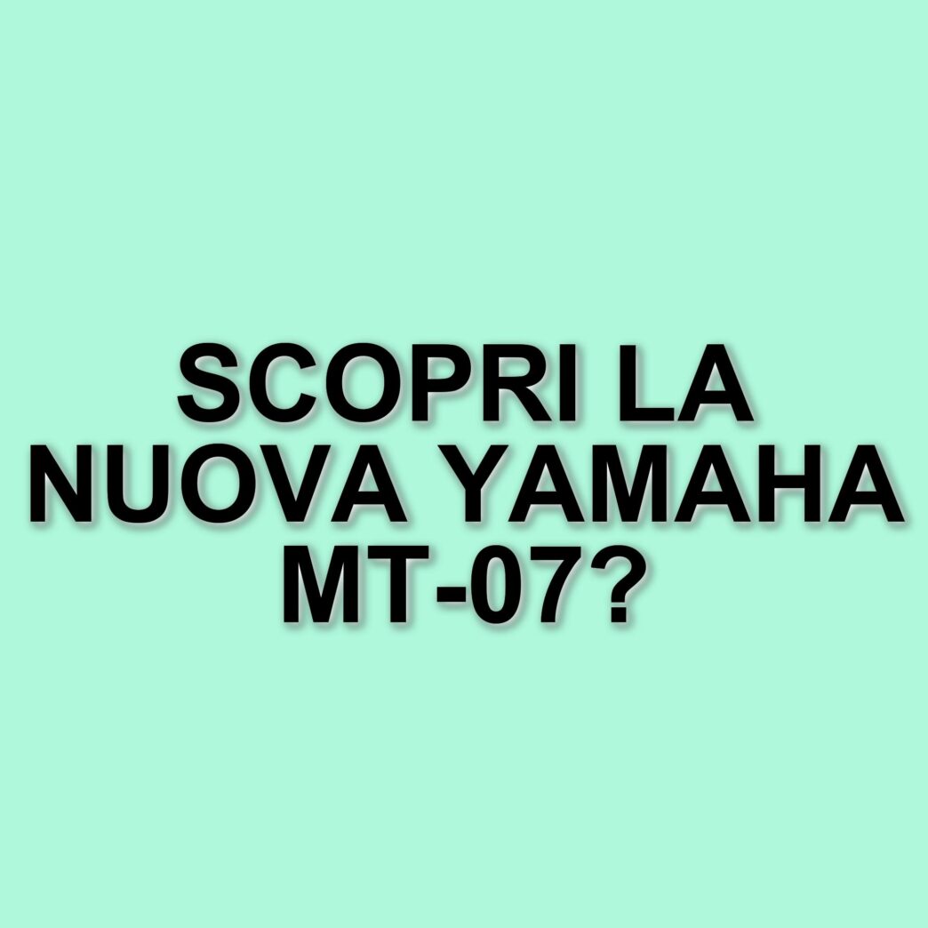 Yamaha MT-07 2025: La nuova generazione della naked bicilindrica con tecnologia avanzata