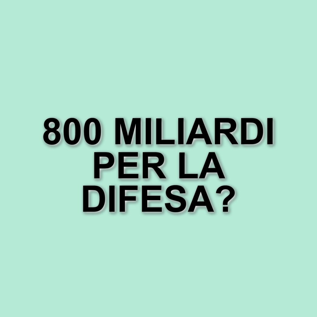 La commissione europea presenta il libro bianco per la difesa: 800 miliardi per l'autonomia militare