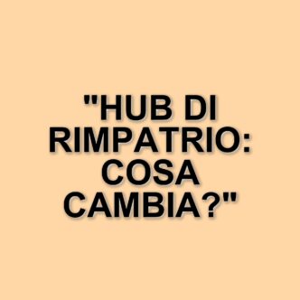 La commissione europea sostiene l'istituzione di hub di rimpatrio nei paesi terzi