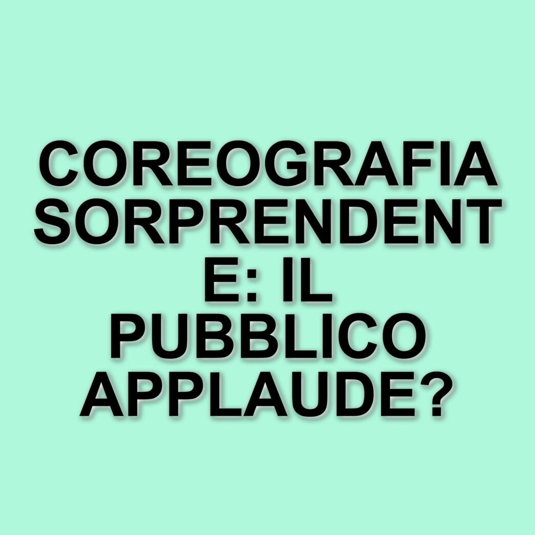 La coreografia di 'Chiamo io, chiami tu' conquista il pubblico: il siparietto di Antonella Clerici
