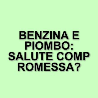 La crisi silenziosa: il legame tra benzina, piombo e salute mentale