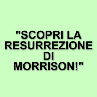 La docu-serie che sostiene la teoria della resurrezione di Jim Morrison: un muratore a Syracuse