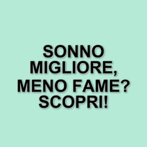 Dormire bene per dimagrire: la nuova frontiera della salute secondo gli esperti
