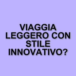 La giacca innovativa che sfida le regole del bagaglio a mano: un nuovo modo di viaggiare