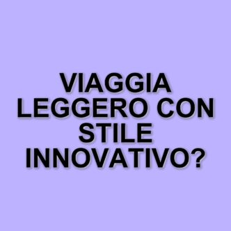 La giacca innovativa che sfida le regole del bagaglio a mano: un nuovo modo di viaggiare