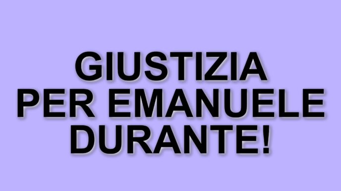 La madre di Emanuele Durante chiede giustizia: "Mio figlio giustiziato a sangue freddo"