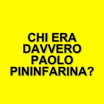 La memoria di Paolo Pininfarina: un padre, un imprenditore e un appassionato di vita