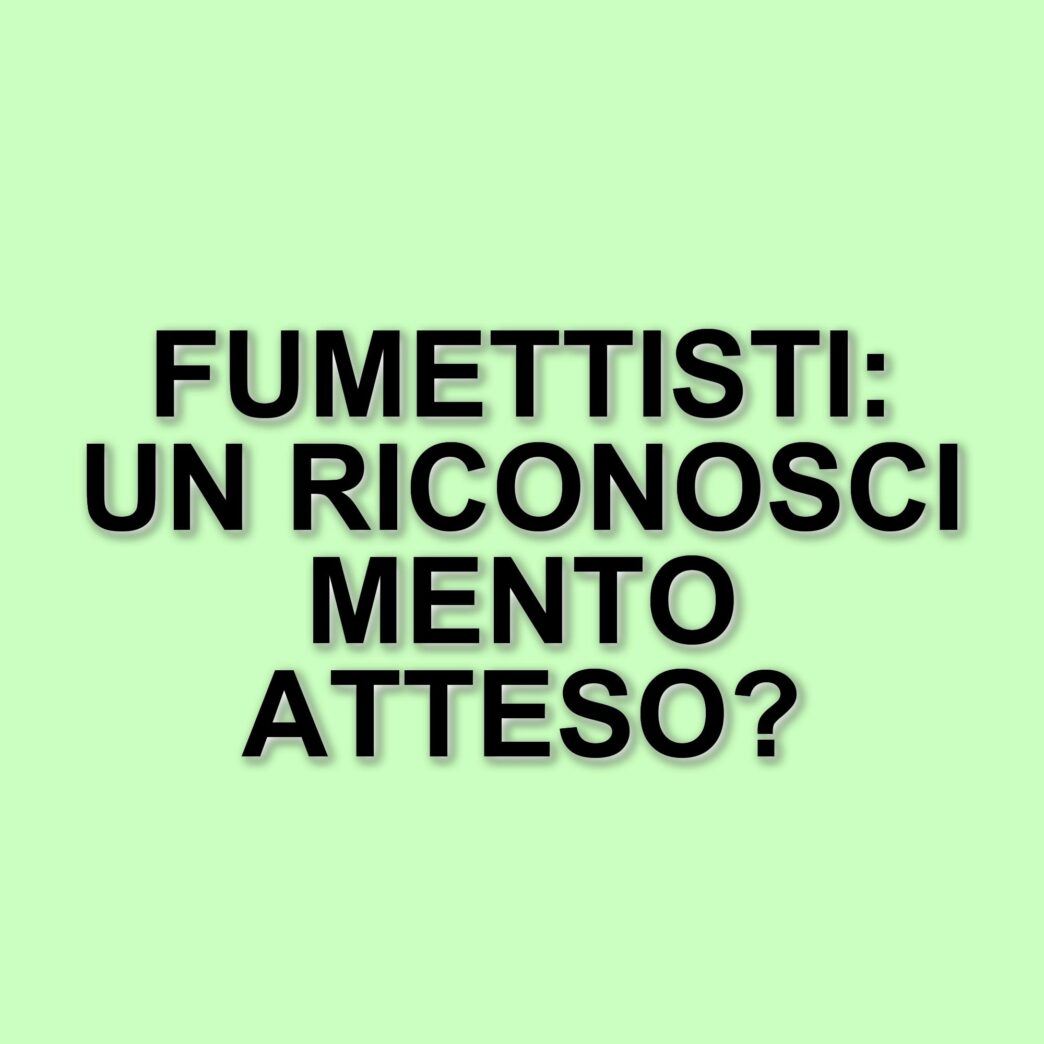 Aggiornamento della definizione di fumettista: un riconoscimento per l'arte del fumetto