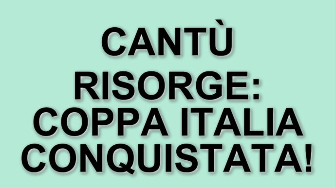 La pallacanestro cantù conquista la coppa italia di legadue: un segnale di rinascita per la città