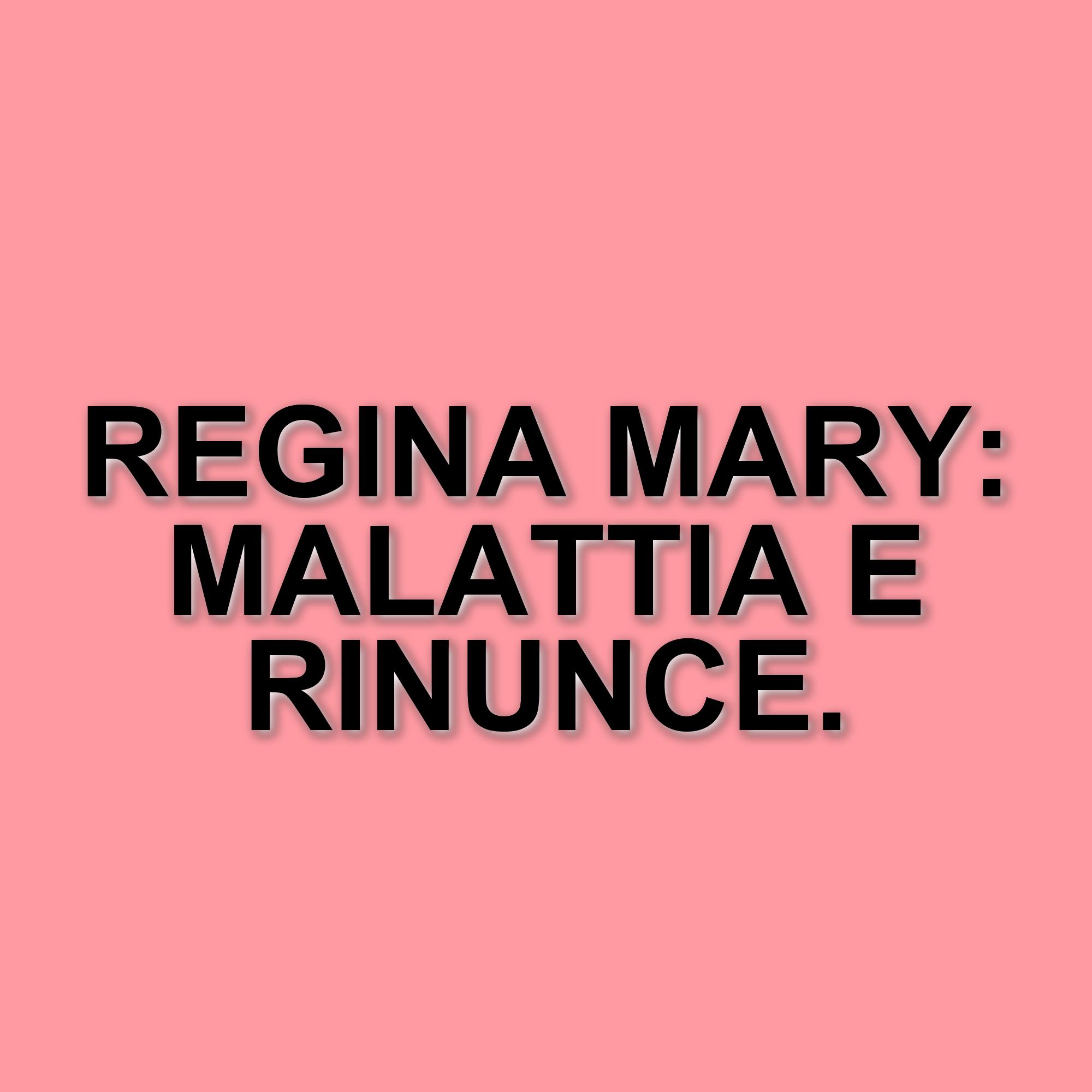 La regina Mary di Danimarca costretta a rinunciare a impegni ufficiali per malattia