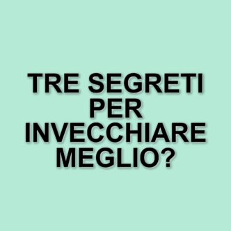La ricerca dell'Università di Zurigo svela tre alleati contro l'invecchiamento per gli over 70