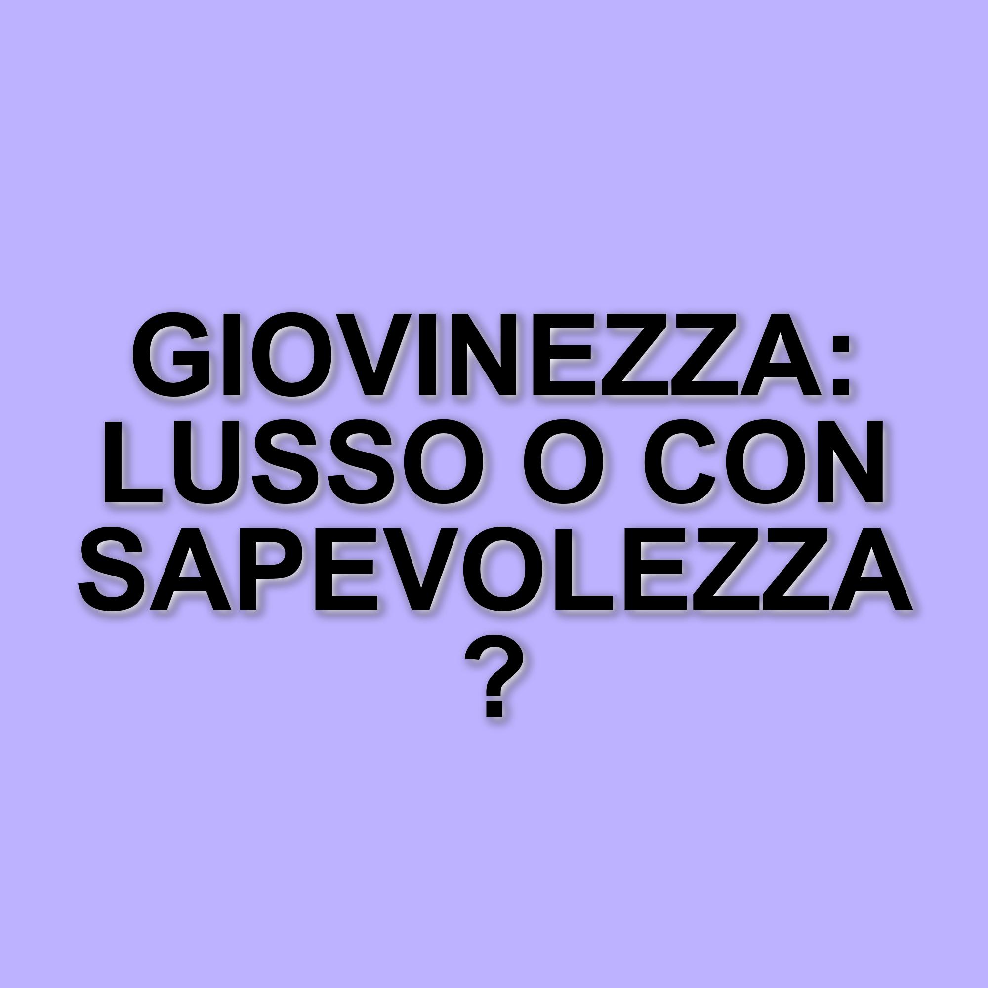 La ricerca della giovinezza: il costo dell'anti-aging tra lusso e consapevolezza