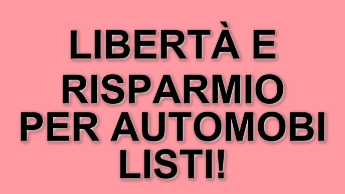 La scelta degli automobilisti: tagliandi e garanzia, un tema di libertà e risparmio