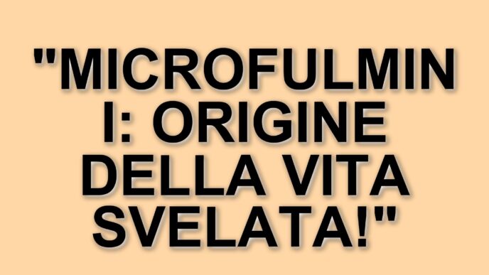 La scoperta dei microfulmini: un passo avanti nella comprensione dell'origine della vita sulla Terra