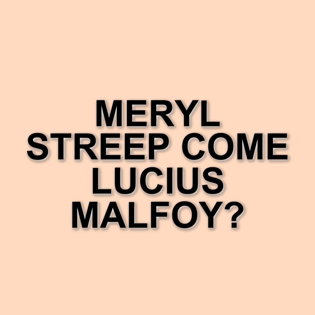 Jason Isaacs suggerisce Meryl Streep per il ruolo di Lucius Malfoy nella nuova serie di Harry Potter