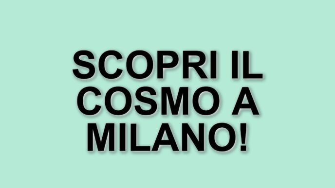 La settimana dell'astronomia 2025: un viaggio tra cosmo e matematica a Milano