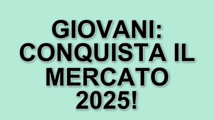 La sfida dell'occupazione giovanile: strategie per affrontare il mercato del lavoro nel 2025