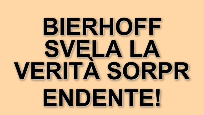 La sfida tra Italia e Germania: Bierhoff svela la verità sulla Nazionale Azzurra